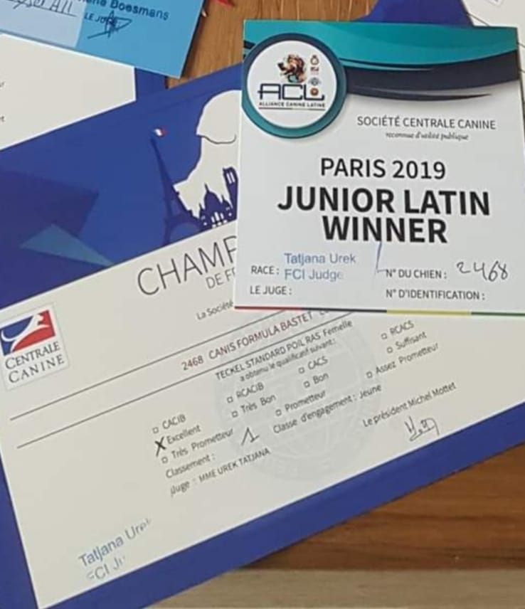 Championnat de France 2019 - 1 exc JBOS - Junior Latin Winner